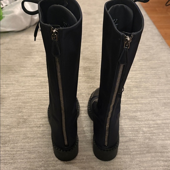 Prada AUTHENTIC knee lace up boots - Picture 4 of 6